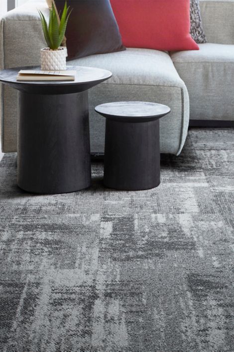 Works+ Effect: Works+ Series Collection Carpet Tile by Interface